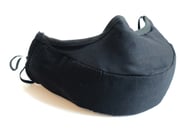cover The Singer's Face Mask with Elastic Ear Loops Adult Black